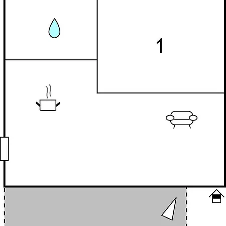 1 Bedroom Nice In *